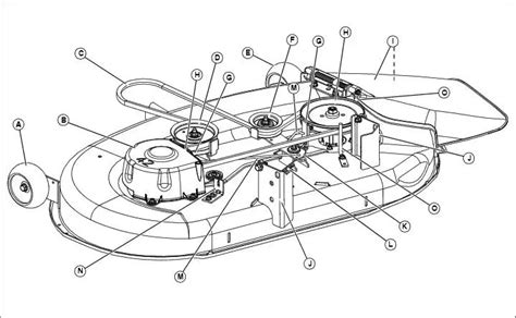 Quality tested for fitment, safety and performance. . John deere 100 series 42 inch deck belt diagram